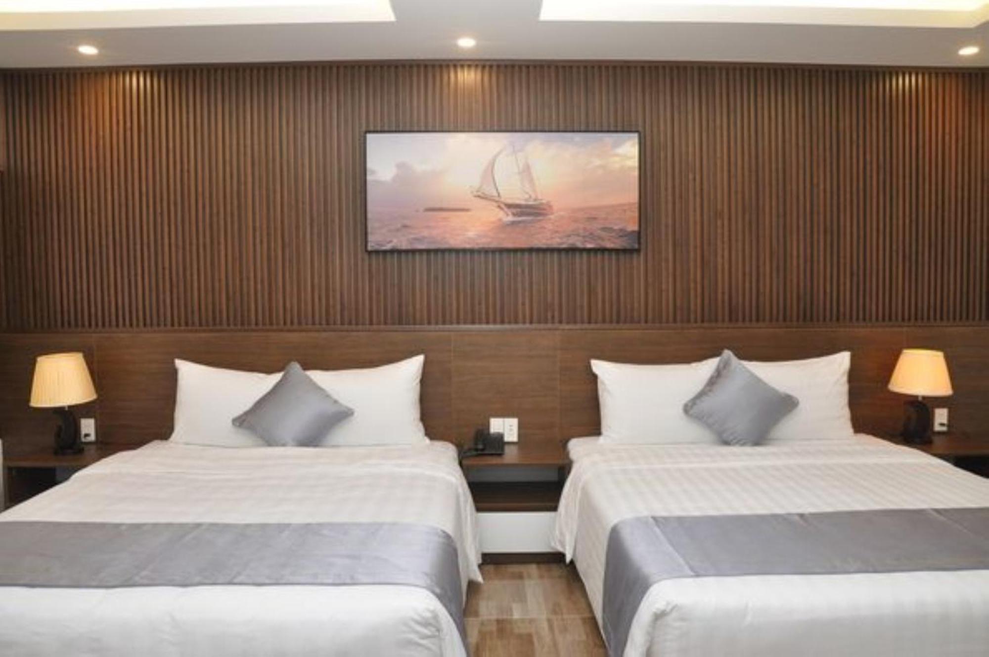 An Tin Hotel Hai Phong Bagian luar foto