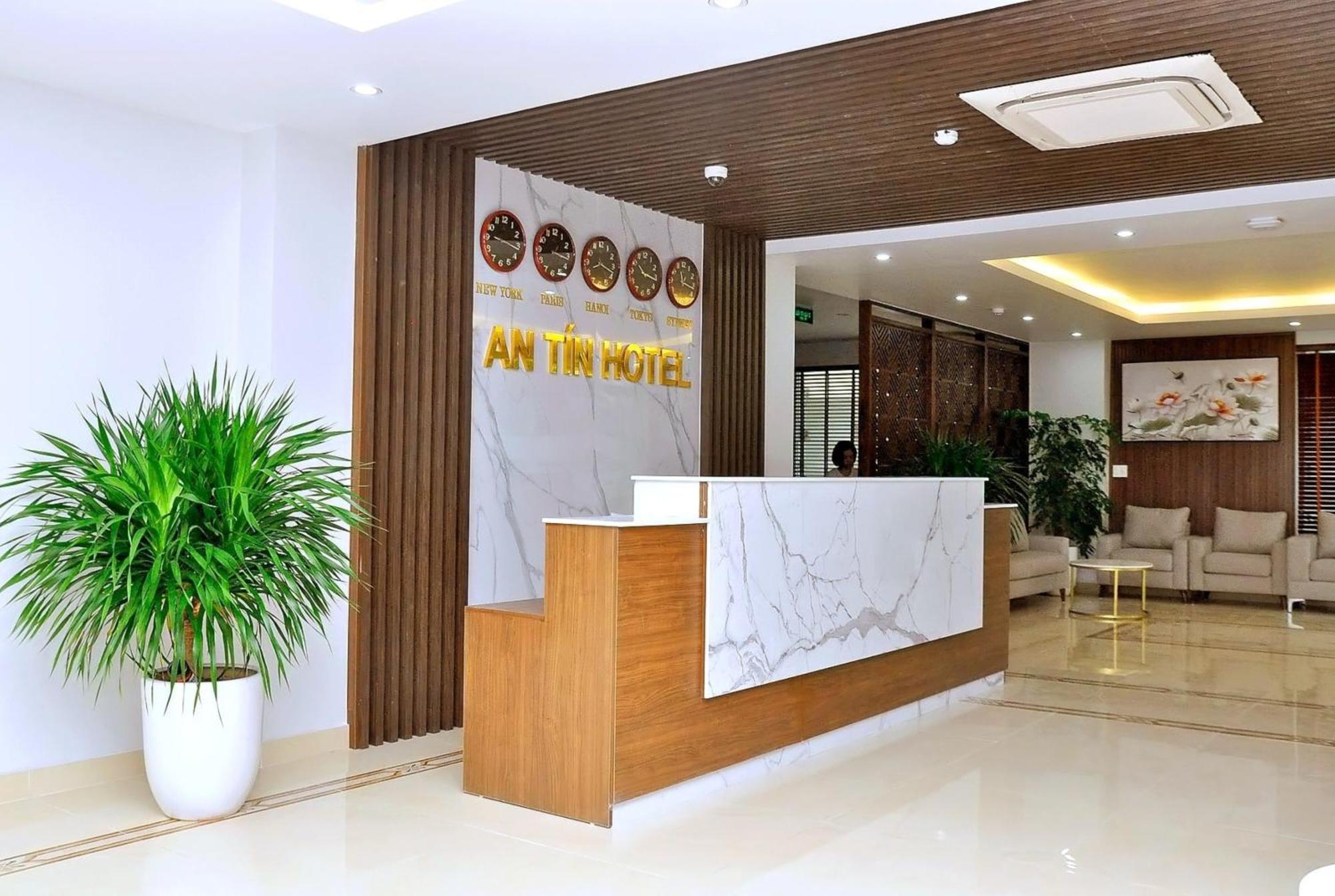 An Tin Hotel Hai Phong Bagian luar foto